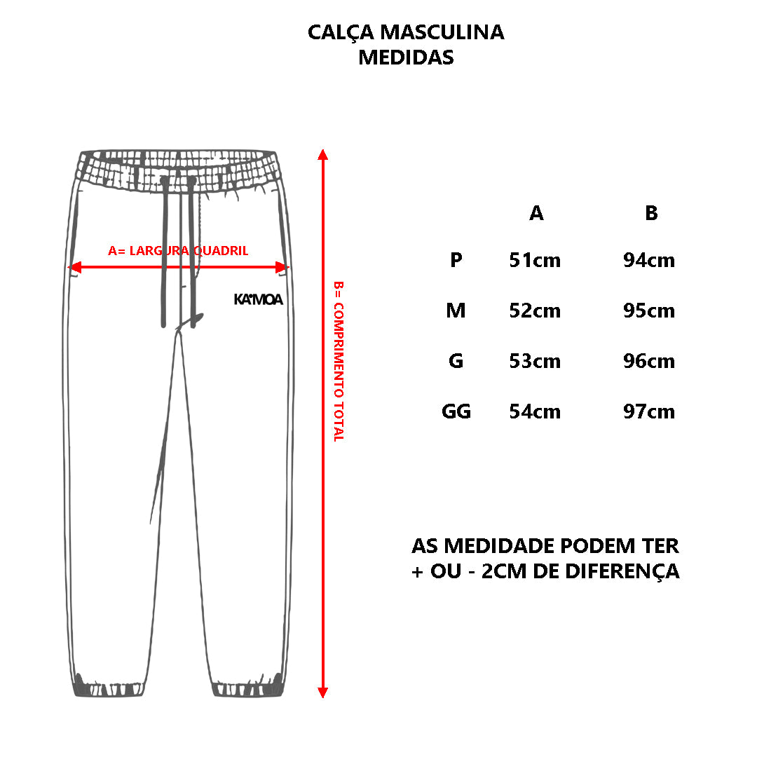 Calça Moletom jogger