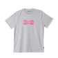 Camiseta Logo Rosa Branca